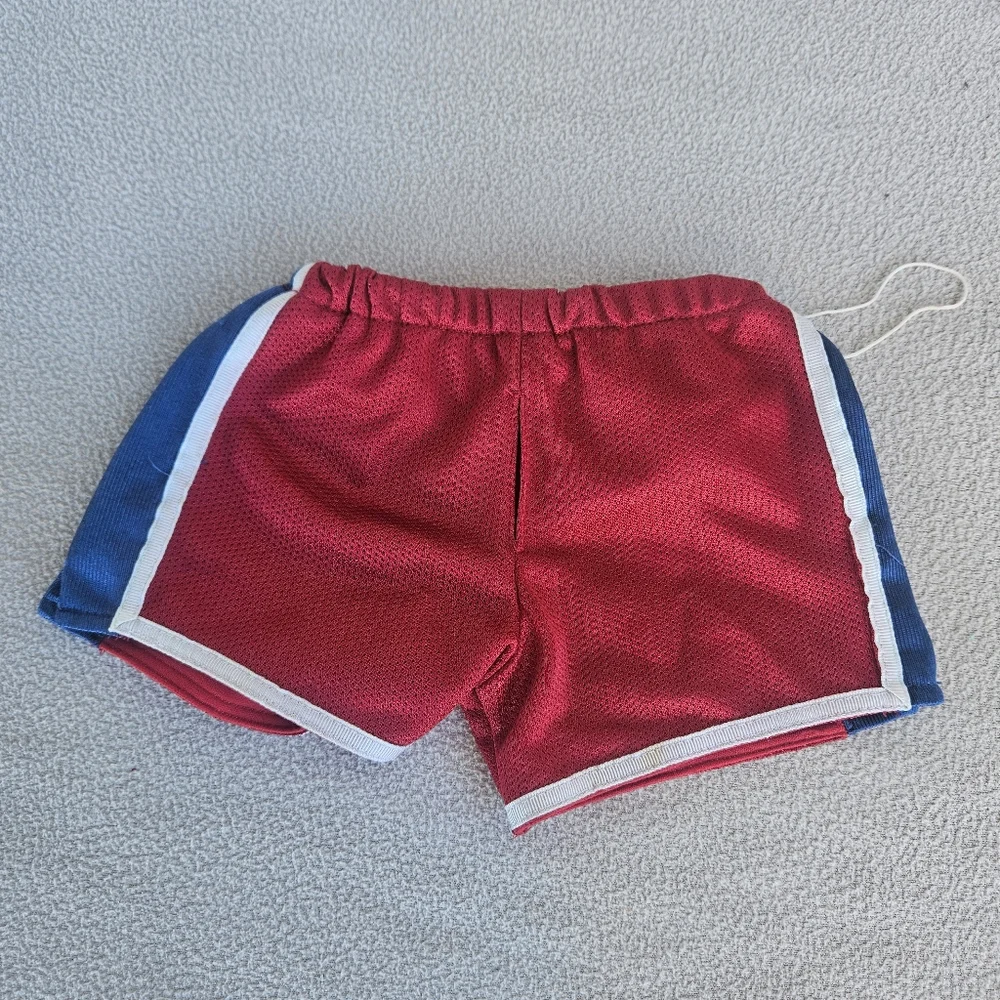 Build A Bear NBA Basketball Uniform Outfit Red Shorts Top Jersey BAB